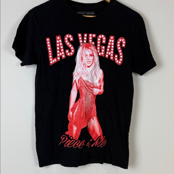 Britney Spears Las Vegas Piece of Me T-Shirt Size Small - Picture 1 of 5